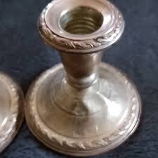 Silver candle holder Wall Decor - Wall Decor