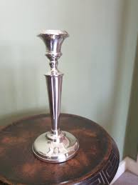A silver candlestick, hallmarked Birmingham 1925 | eBay
