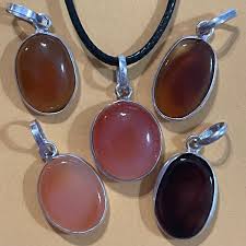 Carnelian Oval Pendants – Granny Magick Margaret Jamison
