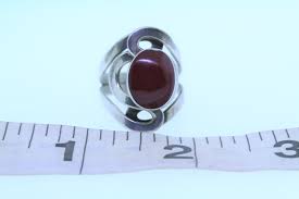 Sterling Silver Swirl Carnelian Cabochon Ring - Etsy Canada