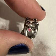 Pandora | Jewelry | Pandora Lucky Cat Charm | Poshmark