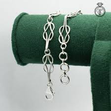 Sterling Silver Celtic Knot Bracelet – Meaningful Symbolism, Adjustable Length - Etsy