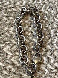 Tiffany & Co Sterling Silver Please Return To Tiffany Round ...