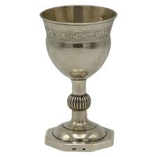 Early 19th Century Polish Silver Kiddush Goblet – Menorah ...