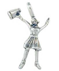 Cheer Girl Megaphone Charm FREE SHIPPING - TEN-O | ByGMR