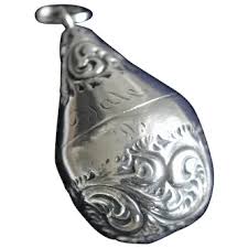 Similar Items to Rare 1900 Sterling Repousse Thimble Holder ...