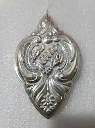 Sterling Wallace Grande Baroque 1992 Christmas Ornament With ...