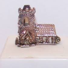 CHURCH WEDDING Vintage 3 D Large Sterling Silver CHARM -- Mechanical-- Opens to Bride and Groom - Etsy