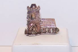 CHURCH WEDDING Vintage 3 D Large Sterling Silver CHARM -- Mechanical-- Opens to Bride and Groom - Etsy India