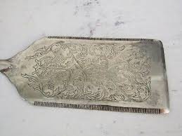 Vintage Ornate Silver-Plate Lasagna or Cake Server Spatula International Silver | eBay