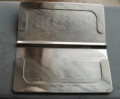 Dresden Sterling Sliver checkbook cover - Hansaware