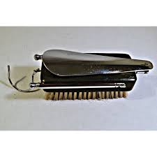 Vintage Swank Shoe Horn, Brush, Hanger Combo - Telescopic ...