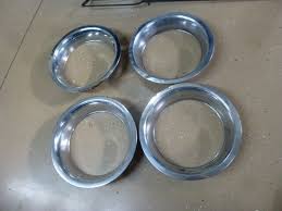 Used Set First Design 15 X 8 1969 - 1977 Corvette Rally Wheel Trim Rings | eBay