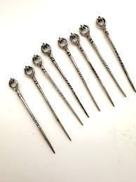 Silver Cocktail Picks (8 Picks) 800 Silver – Southern Vintage Wares