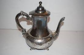 COLUMBIA QUADRUPOLE SILVERPLATE 9 1/2 " COFFEE/ TEA POT (RTG13) | eBay