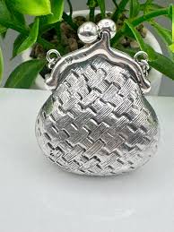 Vintage Hallmarked Sheffield Solid Sterling Silver Coin ...