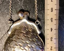 Tiny Purse Vintage Hallmarked Silver Tiny Snap Purse, Curio ...