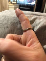 Vintage Sterling Silver Ring With A Blue Stone Teardrop ...