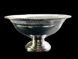 Vintage Sterling Silver Riticulated Weighted Centerpiece ...