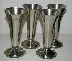 4 Adcraft 18.8 Stainless Steel Wine Cups 4 oz (almost 6 ...