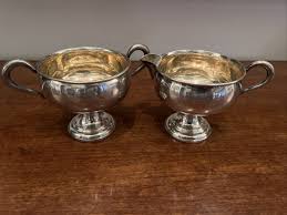 Antique Frank Whiting Sterling Silver Sugar & Creamer, 210 g, VGC Vintage | eBay