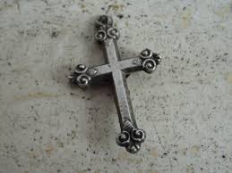 Buy Religious Antique Silver ( MARKED ) French Catholic ...