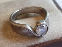 Vintage ring sterling silver 925 Size 7.5 Weight 5.2 g ...
