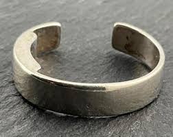 Vintage Sterling Silver Ship Wheel Band Ring, UK Size O, US Size 7, EU Size 54 - Etsy