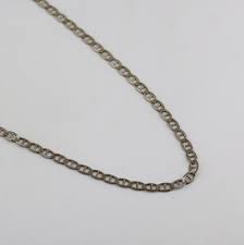 Vintage 30 Inch Italy Marina Mariner Simple Plain Chain Design Necklace 925 Sterling NC 1712 - Etsy