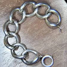 Source Unknown | Jewelry | 5 Oz Sterling Silver Curb Link Bracelet | Poshmark