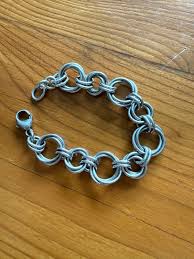 Silver link bracelet | Used, Secondhand, Resell | Noihsaf Bazaar