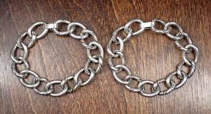 Lot - FOUR ARTICLES OF VINTAGE GEORG JENSEN JEWELRY