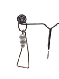 Korean Rose Gold Plated Studded Earring Effect Stud Earrings For Women And Girl | eBay