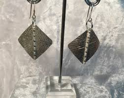 Solid Silver Planets Earrings - Etsy