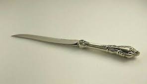 Lunt Eloquence Sterling Silver Steak Knife - 9 1/8" - No Monogram | eBay