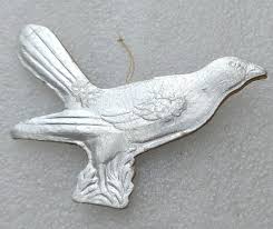 Antique Vintage Dresden Cardboard Christmas Xmas Ornament ...