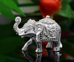 Divine 925 Sterling Silver Handmade Work Small Elephant for ...