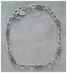 Lois Hill Sterling Silver Necklace Precious Lily of The ...