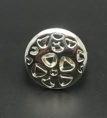 Sterling Silver Ring Flower Solid Genuine Stamped 925 - Etsy