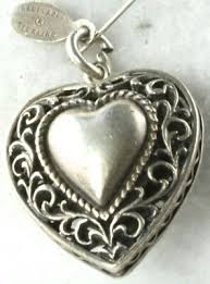 VTG STERLING SILVER STERLING SILVER HEART DANECRAFT | eBay