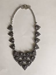 New Fashion Jewelry Set Necklace / Bracelet Silver Color ...