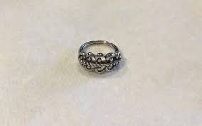Vintage Avon Silver Tone Rope Ring Size 6.25 W14 | eBay