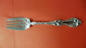 Reed and Barton Les Cinq Fleurs Small Solid Cold Meat ...