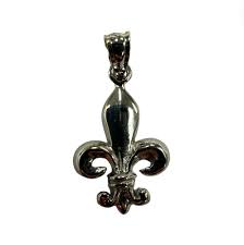 White Gold Fleur de Lis | Mysite