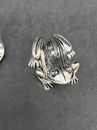 Vintage Silver Plated Frog Salt and Pepper Shakers: Lotus ...