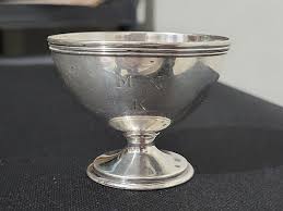 Antique Tiffany & Co. Maker Sterling Silver Salt Cellar Art Deco (63.7 g) | eBay