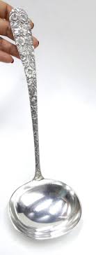 Antique Marked Hennegen-bates Co Sterling Silver Ladle - Etsy