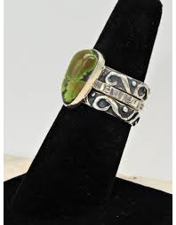 SRS-R140C Grasshopper Turq. Stacker Ring size 7 - Karina on ...