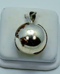 Sterling Silver GLOBE PENDANT#FMV549 | eBay