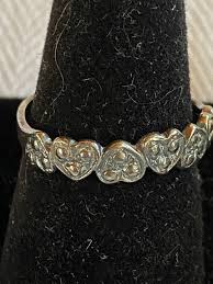 Buy Cute Vintage Sterling Silver Heart Ring Online in India - Etsy